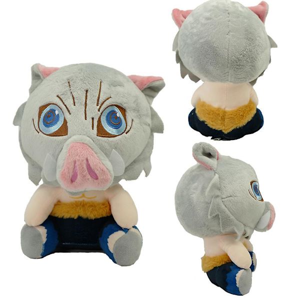 Demon Slayer Anime Doll Plush Doll Birthday Gift-sitting Hashibira Inosuke
