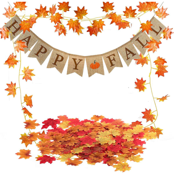 Høst Gresskar Jute Banner Høst Gresskar Jute Banner Buffalo Plaid Gresskar Krans Thanksgiving Høst