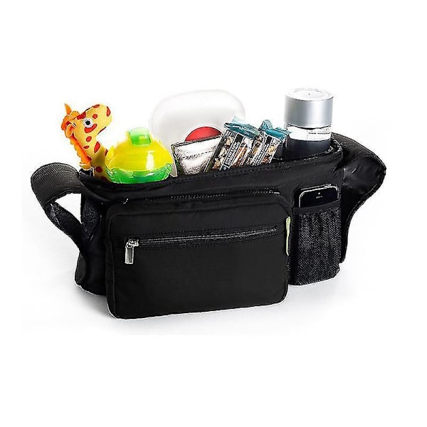 Universal Stroller Organizer With 2 Insulated Cup Holders