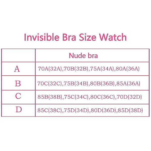 2 Pack Self Adhesive Invisible Bra Push Up Backless Bras Mango Cup Black B