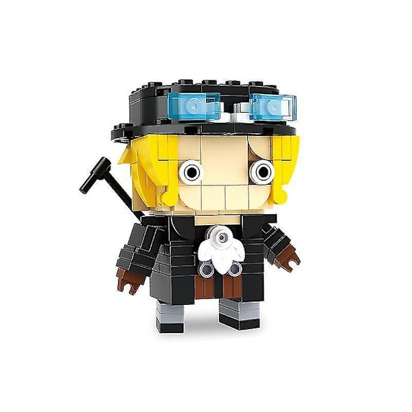 One Piece Building Blocks Toy Luffy Zoro Figure Naruto Building Blocks Kakashi  Block Cube Toy Small Particles Children Puzzle 20