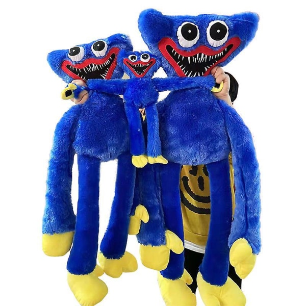 100cm/80cm/40cm Poppy Playtime Plush Toy Character Huggy Wuggy Doll blue 100cm