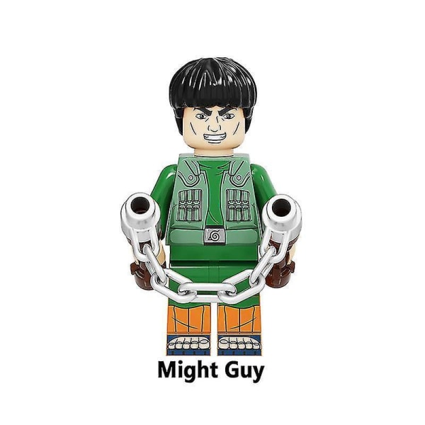 6pc Naruto Building Block Minifigure Toys
