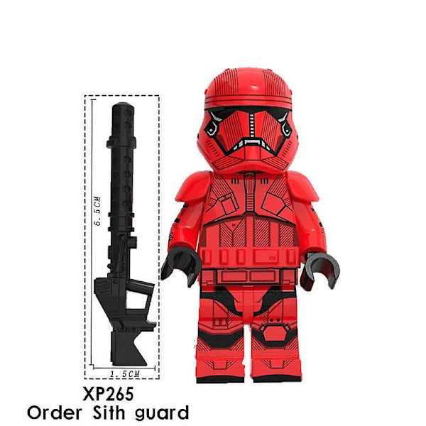 16 stk. Star Wars Stormtrooper Minifigurer Byggeklodser Legetøj Gave Børn