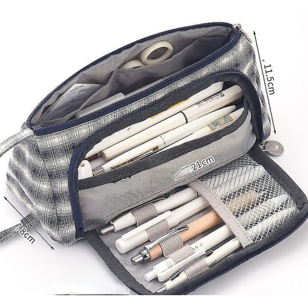Multiple Colors Large Capacity Pencil Case Kawaii Pencilcase School Pen Case Supplies Pencil Bag School Box Pencils Pouch Stationery Style 16