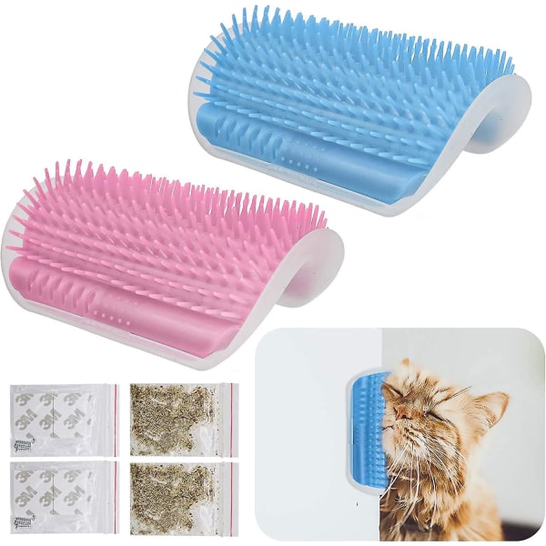 Cat Massage Comb, Massage Tool For Long And Short Fur Cats (2pcs)