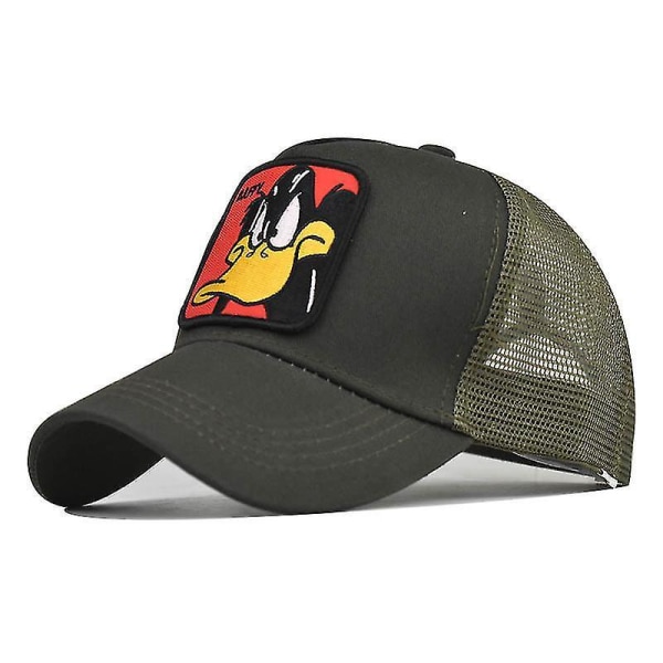 Disney Anime Figures Daffy Duck Baseball Cap Embroidered Cotton Cartoon Animals Four Seasons Mesh Hat Birthday Gifts 11