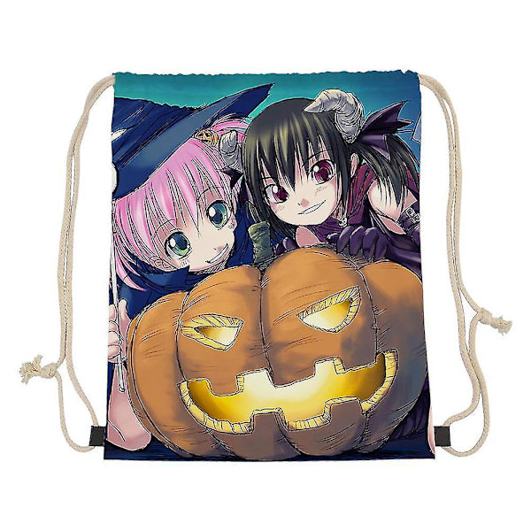 Halloween Pumpkin Drawstring Gym Bag School Yoga Swimming Mountaineering Rope Bag Backpack Boy Girl Gift Hbc202859z3