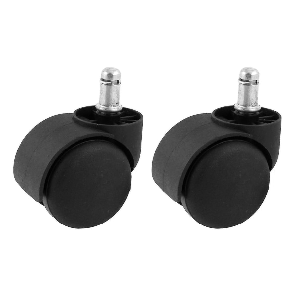 Spare Part 2 Inch Twin Wheel Rotate Caster Roller Compatible With Office Chair