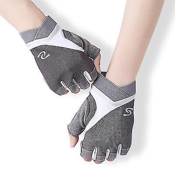 Unisex Half-finger Bicycle Cycling Gloves,anti-slip Breathable Sport Gym Gloves,non-slip Riding Gloves