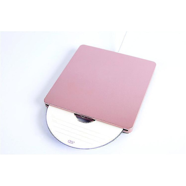 Apple Macbook Pro Air Mac PC Kannettavan USB Ulkoinen Paikka Sisään CD / DVD-asema Polttaja golden