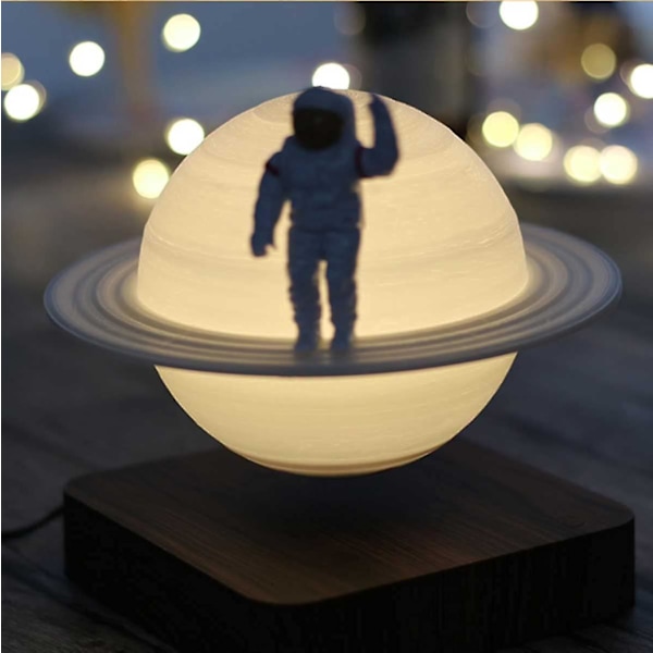 Levitating Saturn Levitating Moon Lamp