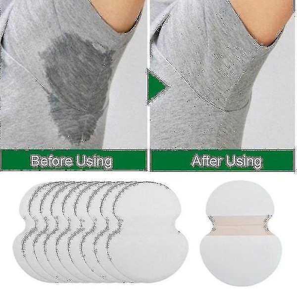 100 Packs Underarm Sweat Pads Aoeoun Armpit Pads Disposable Sweatin Summer