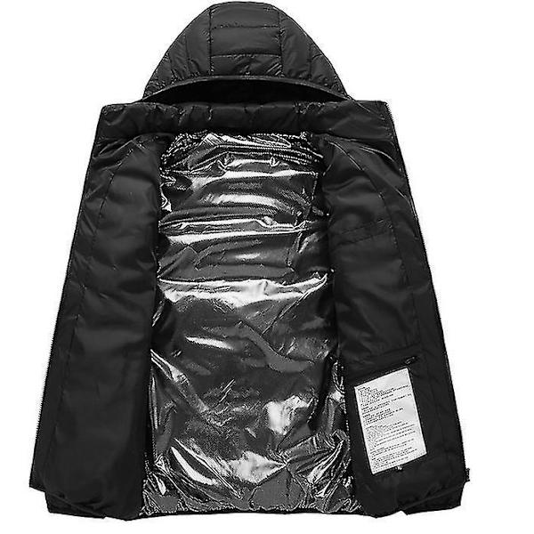 Heated Jacket Winter Outdoor Warm Electric Heating Coat 8 Heating Zones Coats Jackets 3XL