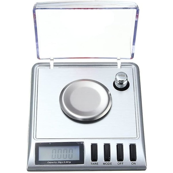 Pocket Scale, 20g 0.001g, Precision Jewelry Scale, Tare Function, Calibration