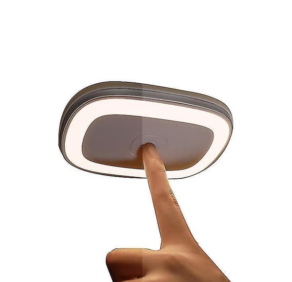 Usb Rechargeable Magnetic Led Lamp , Touch Sensor Car Ceiling Light For Reading(Black)