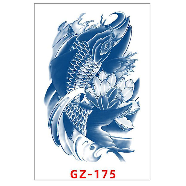 Realistic Temporary Tattoo Sticker Waterproof Long Lasting Diy Fake Tattoo Great Gifts For Women Men GZ175