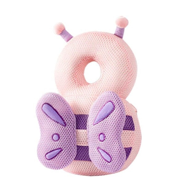 Cartoon Security Pillows 1-3t Toddler Baby Head Protector Safety Pad Cushion Back Prevent Injured Angel Bee Ns2 Butterfly