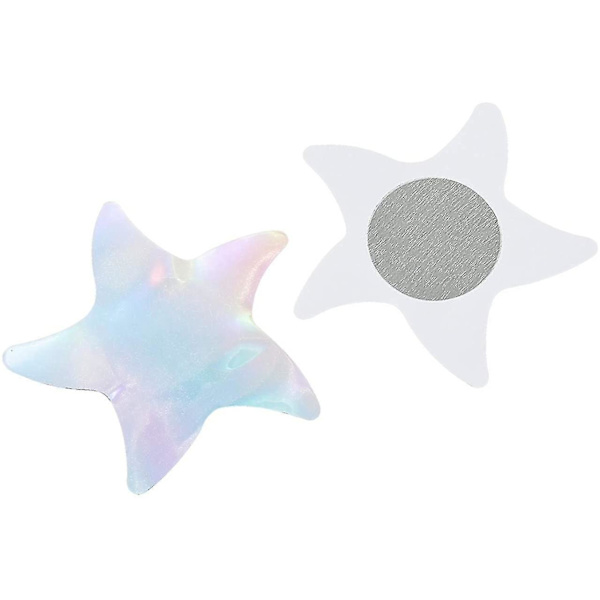 Women's Nipple Cover Set Sequins Nipple Pads Shell / Stren / Flower Breast Sticker Nipple Cover 10 Paar-stern