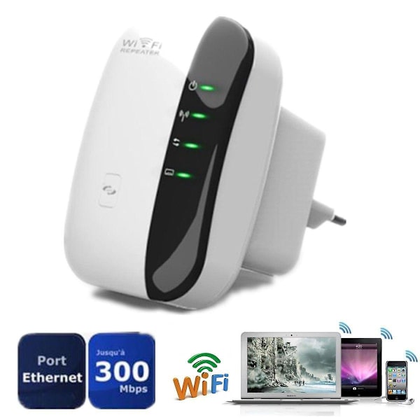 300 Mbps Trådløs Wifi Repeater Ruter Forsterker Utvider