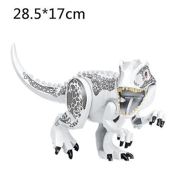 Jurassic Dinosaur World Series Building Blocks Triceratops Indominus Rex Big Figures|blocks