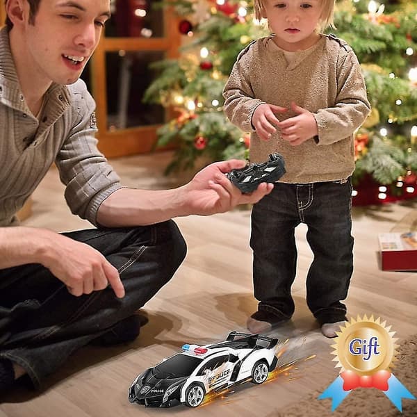 Transform Rc Car Robot, Remote Control Car Independent 2.4g Robot Deformation Car Toy With One Button Transformation & 360 Rotation 1:18 Scale