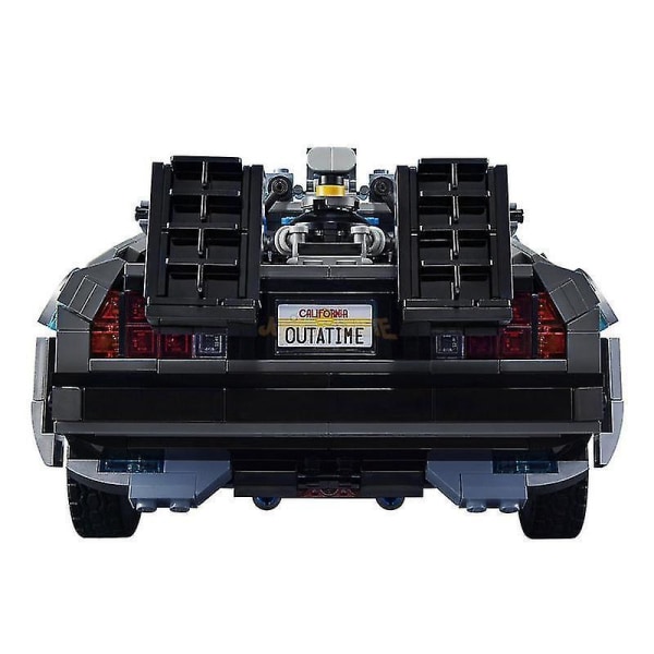 Presell Back To The Future Time Machine Supercar 10300 Building Blocks Bricks Set Gifts Toys For Children Kids Boys Girls