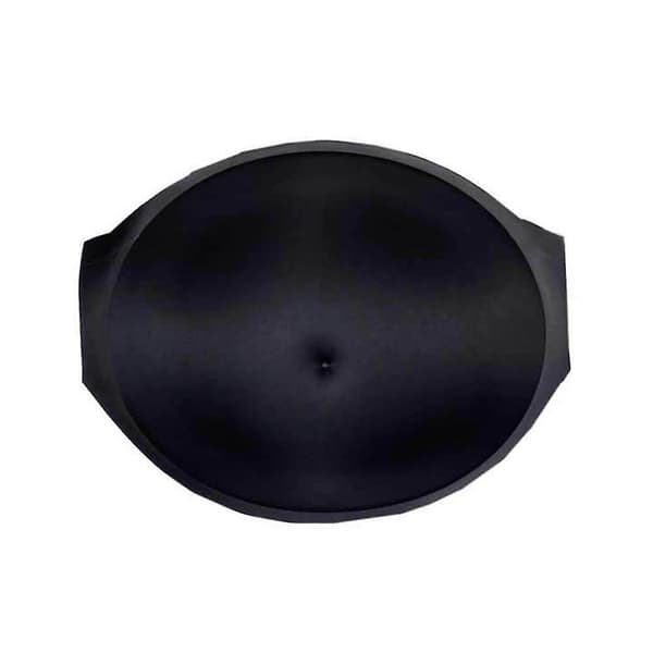 Simulation Pregnant Belly Tummy Bump Actor Cosplay Props Breathable Stage Performance Black M