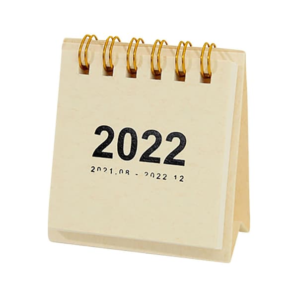 2022 Creative Desktop Desk Calendar Student Portable Notepad Calendar