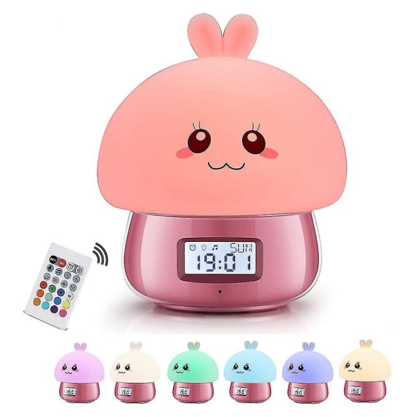 Alarm Clock Children Girls-light Alarm Clock Wake Up Light-alarm Clock Green