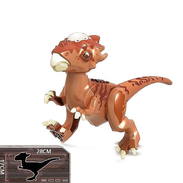 28cm Moc Big Jurassic Dinosaur World Spinosaurus Ankylosaurus Carnotaurus Dino Building Block Model Diy Bricks Educational Toys L18