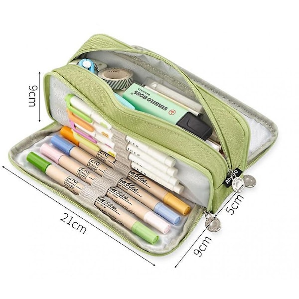 Canvas pencil pouch deals