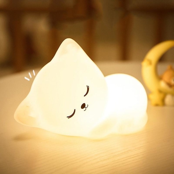 Cute Cat LED Night Light for Children Baby Kids