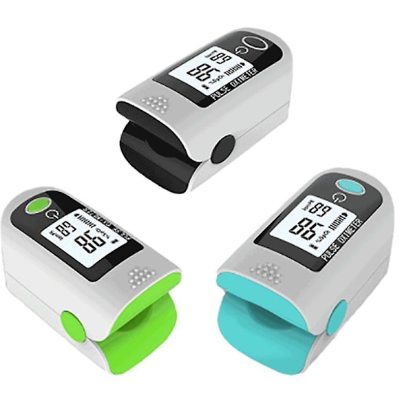 Oximetry Fingertip Pulse Oximetry Monitor The Blood Oxygen Saturation blue
