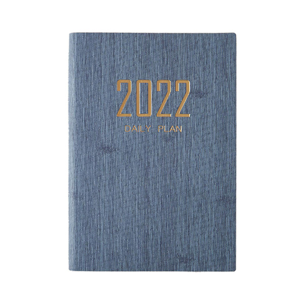 2022 Schedule Notepad Inside Page A5 Efficiency Manual Planning Notebo