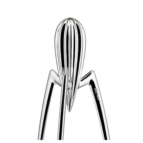 Citruspresser, Aluminium, Spejlpoleret silver