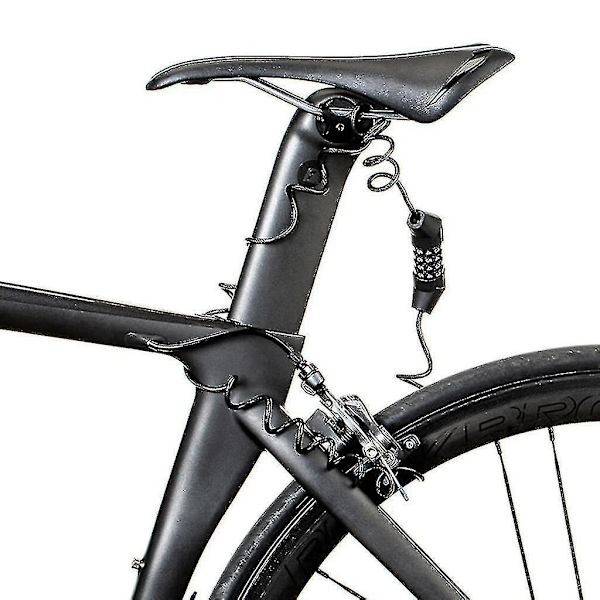 Password Enabled Bicycle Helmet Anti-theft Lock