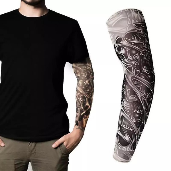 1/2pcs Arm Sleeves Uv Protection Outdoor Golf Sports Hiking Riding Arm Tattoo Sleeve Full Arm Warmer Riding Equipment 1