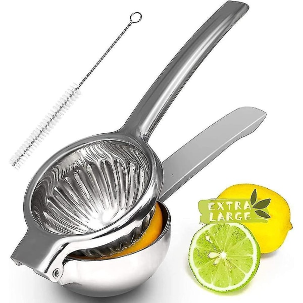 Lemon Squeezer Large Bowl   Lemon Squeezer With Cleaning Brush