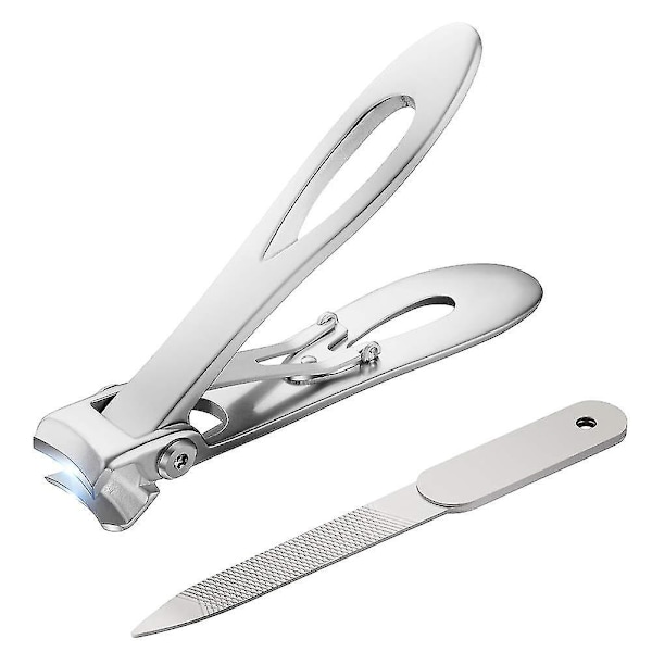 15mm Wide Jaw Opening Nail Clippersfingernails And Toenails Clippers Silver