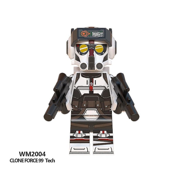 8pcs Star Wars Series Destroyer Jesse Assembled Minifigure Building Blocks Children's Toy