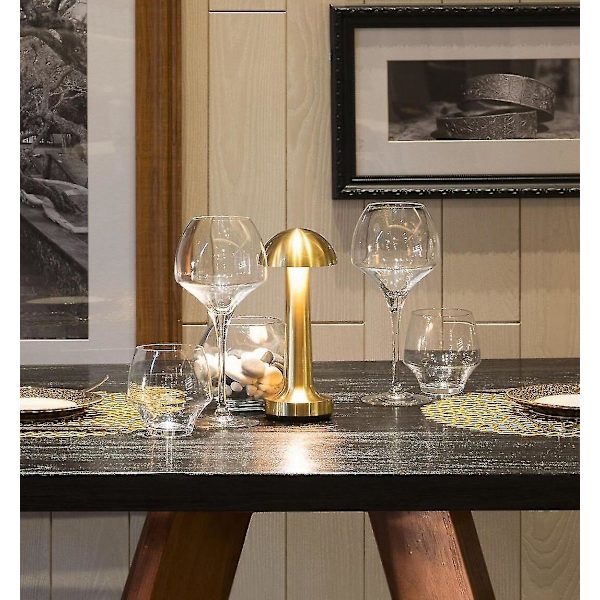 Touch Sensor Wireless Desk Lamp For Bar Bedroom Restaurant Decor