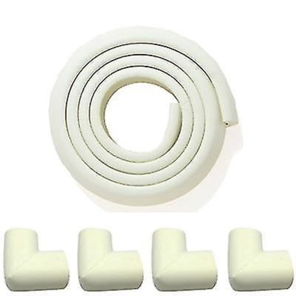 Baby Protection Baby Safety Table Side Guards, Strip Home Guards Safe white
