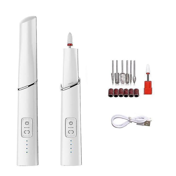 Electric Nail File Nail Drill Kit Adjustable Manicure Pedicure Polishing Tool