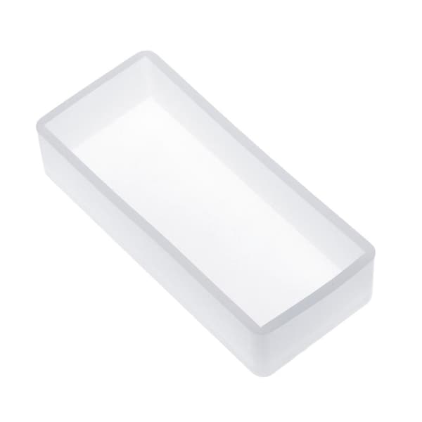 Silicone Mold Diy Square Rectangle Exopy Resin Mirror Crafts Jewelry Decoration E