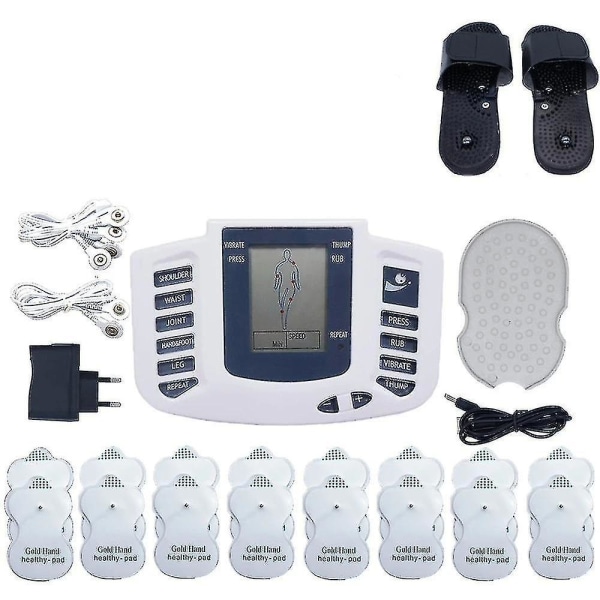 Yyh-electric Tens Muscle Stimulator Digital Muscle Therapy Full Body Massager(full Set)