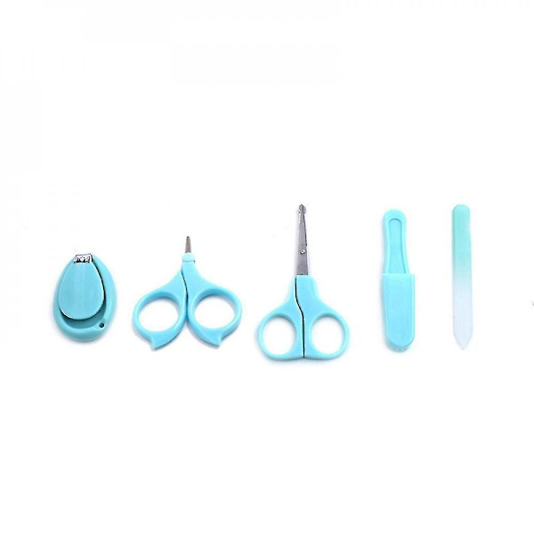 Baby Nail Clippers Set With Safety Scissors Nail Clippers Nail File Tweezers