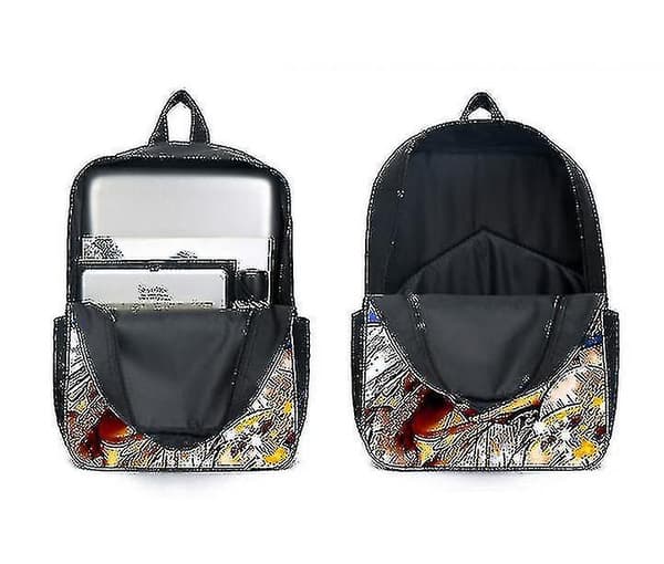 3pcs Set Super Sonic Pencil Case Backpacks Messenger Bags Shoulder Style 5