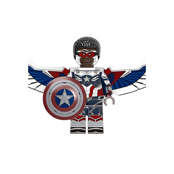 Marske Puzzle Assembling Toys Children's Falcon Series Kalizomo Walker Minifigure Assembled Building Blocks