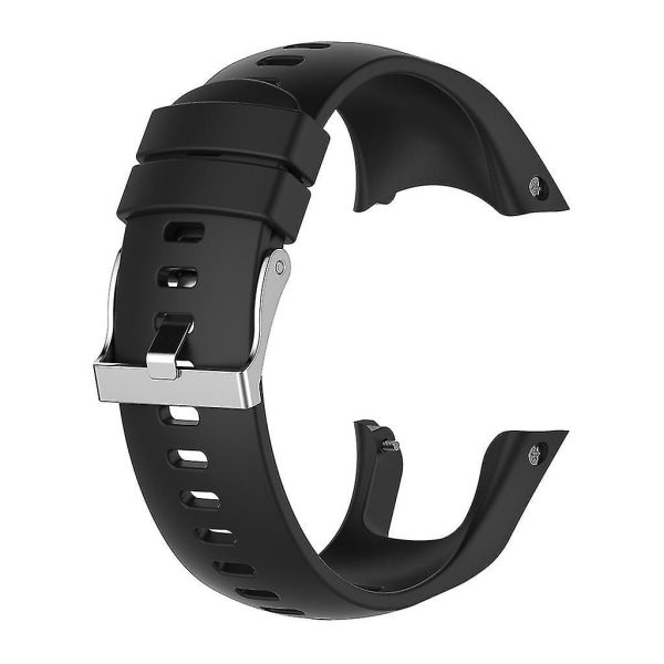 Silicone Replacement Wrist Band Strap For Suunto Spartan Trainer Wrist Black